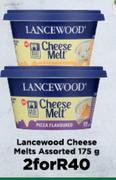 Lancewood Cheese Melts Assorted-For 2 x 175g