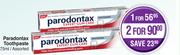 Parodontax Toothpaste Assorted-For 2 x 75ml