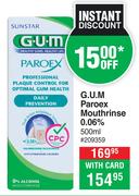G.U.M Paroex Mouthrinse 0.06% 209359-500ml