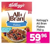 Kellogg's All Bran Flakes-750g Each