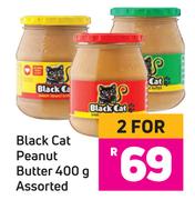 Black Cat Peanut Butter Assorted-For 2 x 400g