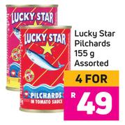 Lucky Star Pilchards Assorted-For 4 x 155g