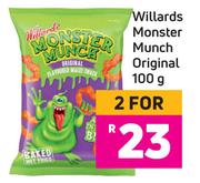 Willards Monster Munch (Original)-For 2 x 100g
