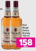 Olof Bergh Solera Brandy-750ml Each