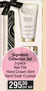 Signature Collection Set (3 Piece)-Per Set