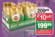 Amstel Lager Handies-24 x 330ml