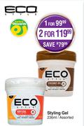 Eco Styling Gel Assorted-For 2 x 236ml