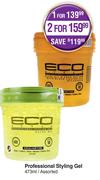 Eco Professional Styling Gel Assorted-For 2 x 473ml