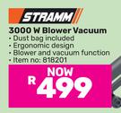 Stramm 3000W Blower Vacuum