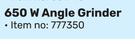 Ryobi 650W Angle Grinder-Each