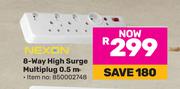 Nexon 8-Way High Surge Multiplug 0.5M
