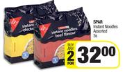 Spar Instant Noodles Assorted-For 2 x 5s
