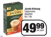 Jacobs Kronung Cappuccino Assorted-8s/10s Per Pack