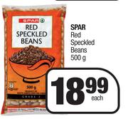 Spar Red Speckled Beans-500g Each