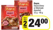 Royco Sauce, Gravy Or Marinade Assorted-For 2 x 32g-48g
