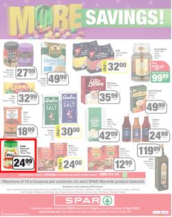 SPAR EASTERN CAPE : Get More Easter Savings (05 April - 18 April 2022) | Valid In Acres, Algoa Park, Algoa Foods, Aliwal North, Aspen, Buffalo Flats, Burgersdorp, Cambridge, Camdeboo, Cradock, page 12