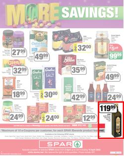 SPAR EASTERN CAPE : Get More Easter Savings (05 April - 18 April 2022) | Valid In Acres, Algoa Park, Algoa Foods, Aliwal North, Aspen, Buffalo Flats, Burgersdorp, Cambridge, Camdeboo, Cradock, page 12