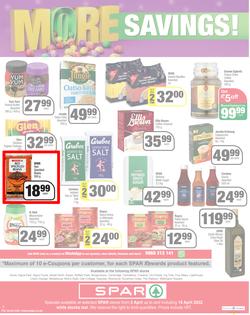 SPAR EASTERN CAPE : Get More Easter Savings (05 April - 18 April 2022) | Valid In Acres, Algoa Park, Algoa Foods, Aliwal North, Aspen, Buffalo Flats, Burgersdorp, Cambridge, Camdeboo, Cradock, page 12