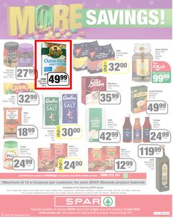 SPAR EASTERN CAPE : Get More Easter Savings (05 April - 18 April 2022) | Valid In Acres, Algoa Park, Algoa Foods, Aliwal North, Aspen, Buffalo Flats, Burgersdorp, Cambridge, Camdeboo, Cradock, page 12