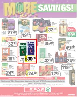 SPAR EASTERN CAPE : Get More Easter Savings (05 April - 18 April 2022) | Valid In Acres, Algoa Park, Algoa Foods, Aliwal North, Aspen, Buffalo Flats, Burgersdorp, Cambridge, Camdeboo, Cradock, page 12