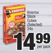 Knorrox Stock Cubes (Selected)-24's Per Pack