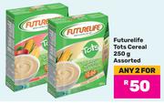 Futurelife Tots Cereal Assorted-For Any 2 x 250g