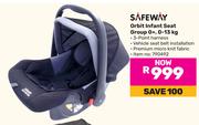 Safeway Orbit Infant Seat Group 0+, 0-13Kg