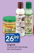 Originals Coconut And Olive Range Hair Care Products-Each