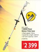 Ryobi 1000W Rear Motor Pole Saw RPS-1000
