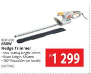 Ryobi 650W Hedge Trimmer RHT-650