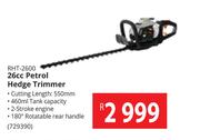 Ryobi 26cc Petrol Hedge Trimmer RHT-2600