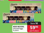 Kees Beyers Infused Eggs 6-Piece-Per Pack
