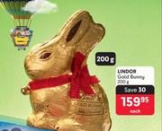 Lindor Gold Bunny-200g Each