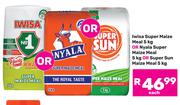 Iwisa Super Maize Meal 5Kg Or Nyala Super Maize Meal 5Kg Or Super Sun Maize Meal 5Kg-Each
