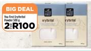 You First Erythritol Powder-For 2 x 500g