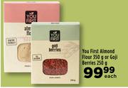 You First Almond Flour 350g Or Goji Berries 250g-Each
