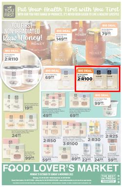 Food Lover's Market Eastern Cape : Happy, Healthy Living (31 October - 06 November 2022), page 12