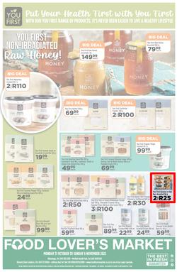 Food Lover's Market Eastern Cape : Happy, Healthy Living (31 October - 06 November 2022), page 12