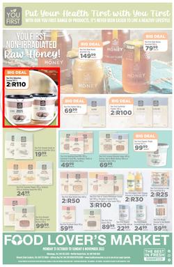Food Lover's Market Eastern Cape : Happy, Healthy Living (31 October - 06 November 2022), page 12