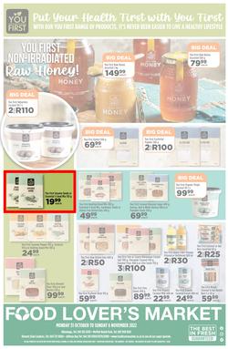 Food Lover's Market Eastern Cape : Happy, Healthy Living (31 October - 06 November 2022), page 12