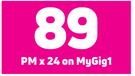 2 x Alcatel 1T Tablet-On My Gig 1 + On Promo 1GB