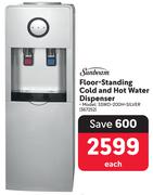 Sunbeam Floor Standing Cold & Hot Water Dispenser SSWD-200H-SILVER