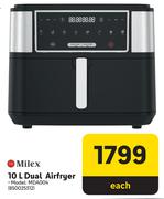 Milex 10L Dual Air Fryer MDA004
