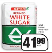 Spar Refined White Sugar-2.5Kg Each