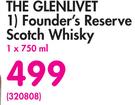 The Glenlivet Founder's Reserve Scotch Whisky-750ml
