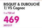 Bisquit & Dubouche VS Cognac-750ml