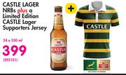 Castle Lager NRBs-24 x 330ml 