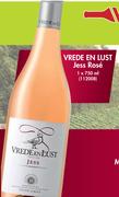 Vrede En Lust Jess Rose-750ml Each