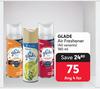 Glade Air Freshener (All Variants)-For 4 x 180ml