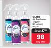 Glade Air Freshener Trigger (All Variants)-For 3 x 400ml